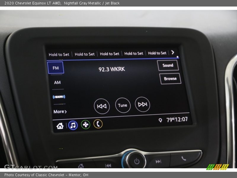 Nightfall Gray Metallic / Jet Black 2020 Chevrolet Equinox LT AWD