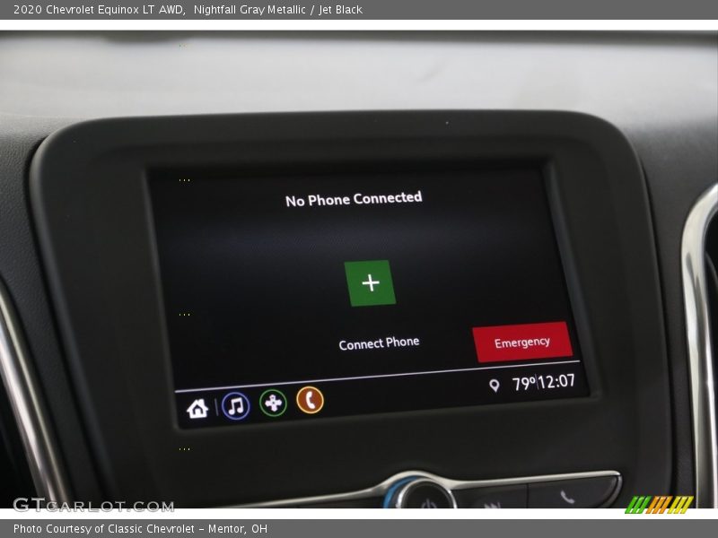 Nightfall Gray Metallic / Jet Black 2020 Chevrolet Equinox LT AWD