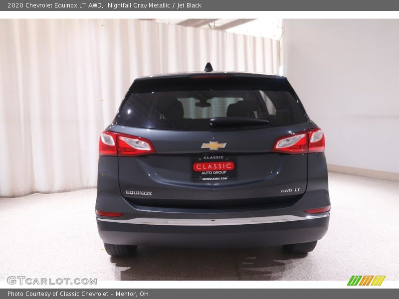 Nightfall Gray Metallic / Jet Black 2020 Chevrolet Equinox LT AWD