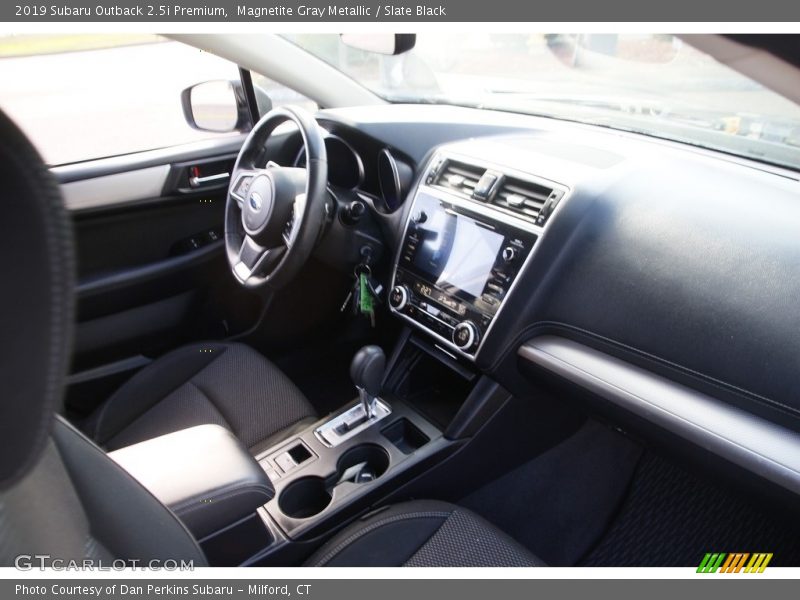 Magnetite Gray Metallic / Slate Black 2019 Subaru Outback 2.5i Premium