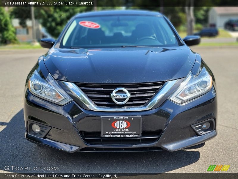 Super Black / Charcoal 2018 Nissan Altima 2.5 SV