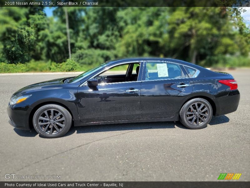 Super Black / Charcoal 2018 Nissan Altima 2.5 SV
