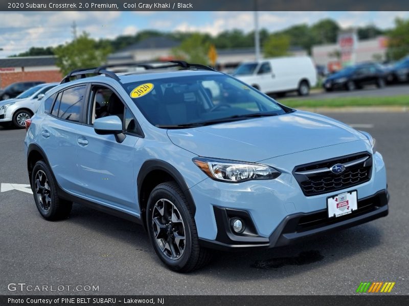 Cool Gray Khaki / Black 2020 Subaru Crosstrek 2.0 Premium