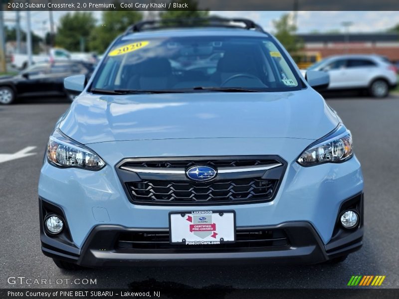 Cool Gray Khaki / Black 2020 Subaru Crosstrek 2.0 Premium