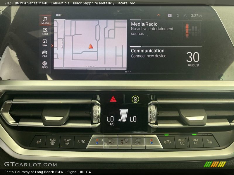 Navigation of 2023 4 Series M440i Convertible