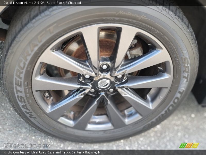 Super Black / Charcoal 2018 Nissan Altima 2.5 SV