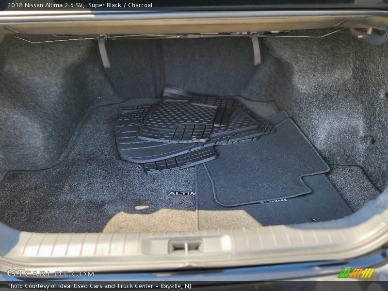 Super Black / Charcoal 2018 Nissan Altima 2.5 SV