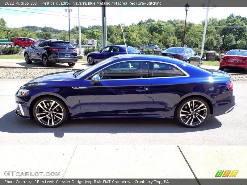  2022 S5 3.0T Prestige quattro Navarra Blue Metallic