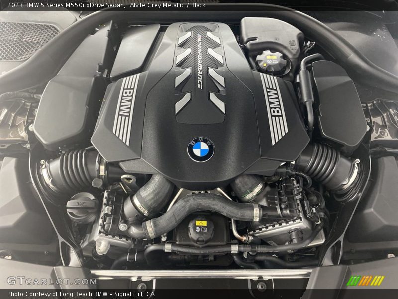  2023 5 Series M550i xDrive Sedan Engine - 4.4 Liter DI TwinPower Turbocharged DOHC 32-Valve V8