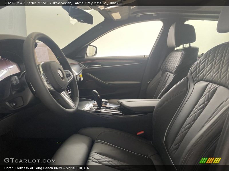 Front Seat of 2023 5 Series M550i xDrive Sedan