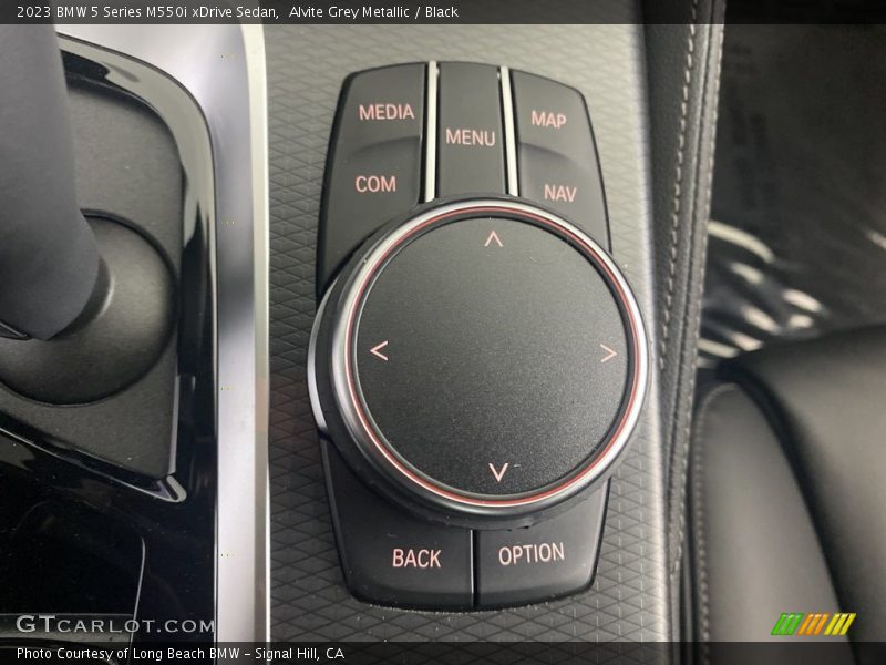 Controls of 2023 5 Series M550i xDrive Sedan