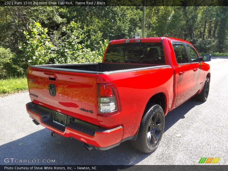 Flame Red / Black 2021 Ram 1500 Big Horn Crew Cab 4x4