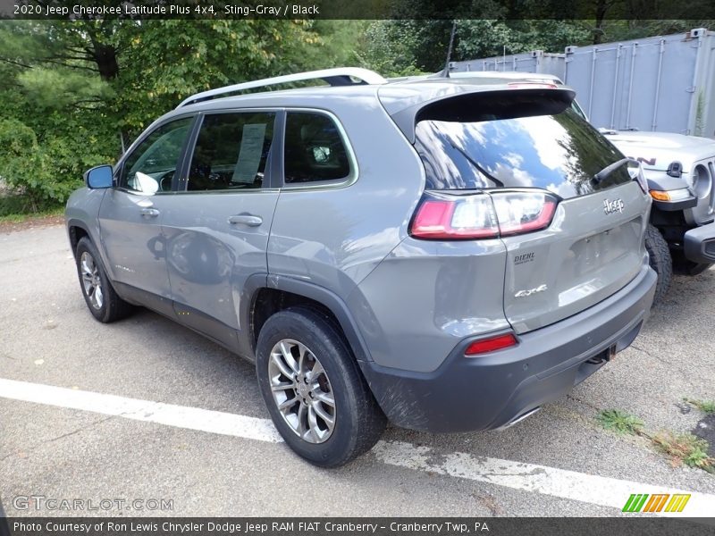 Sting-Gray / Black 2020 Jeep Cherokee Latitude Plus 4x4