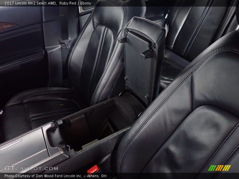Ruby Red / Ebony 2017 Lincoln MKZ Select AWD