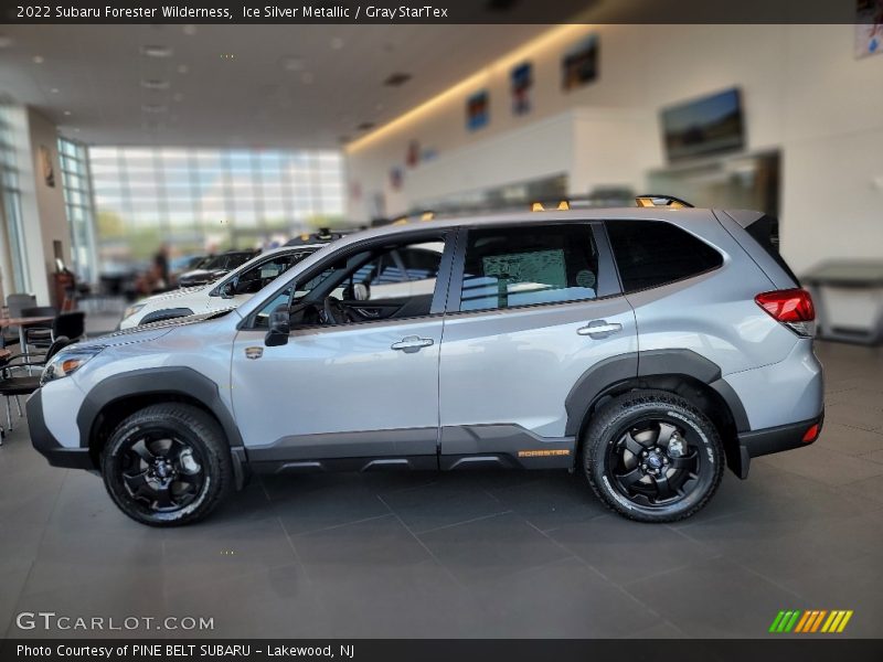  2022 Forester Wilderness Ice Silver Metallic