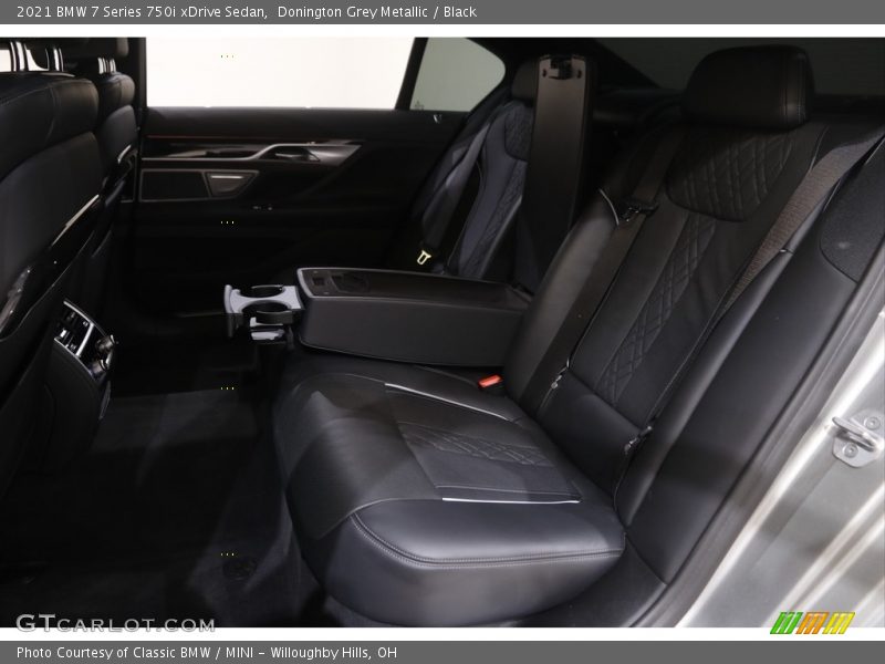 Rear Seat of 2021 7 Series 750i xDrive Sedan