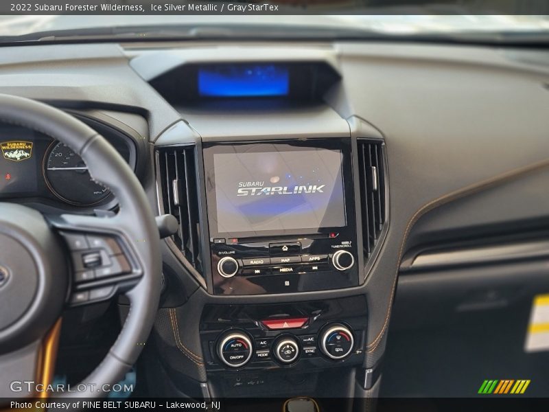 Ice Silver Metallic / Gray StarTex 2022 Subaru Forester Wilderness