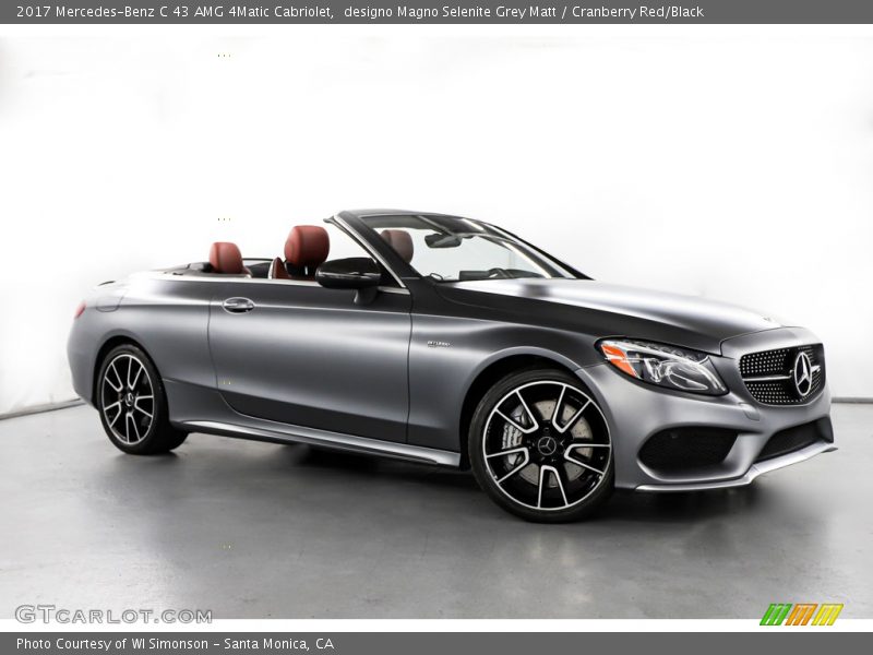  2017 C 43 AMG 4Matic Cabriolet designo Magno Selenite Grey Matt