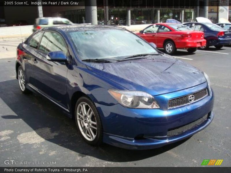 Indigo Ink Pearl / Dark Gray 2005 Scion tC