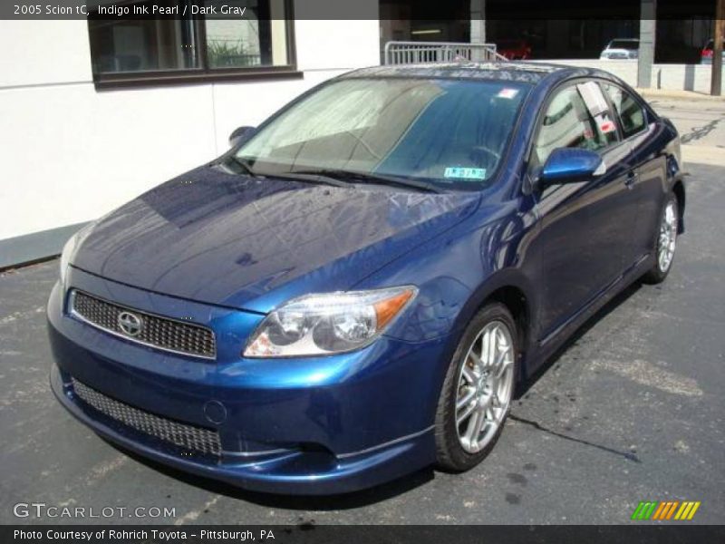 Indigo Ink Pearl / Dark Gray 2005 Scion tC