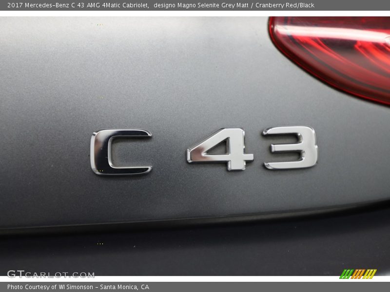 2017 C 43 AMG 4Matic Cabriolet Logo