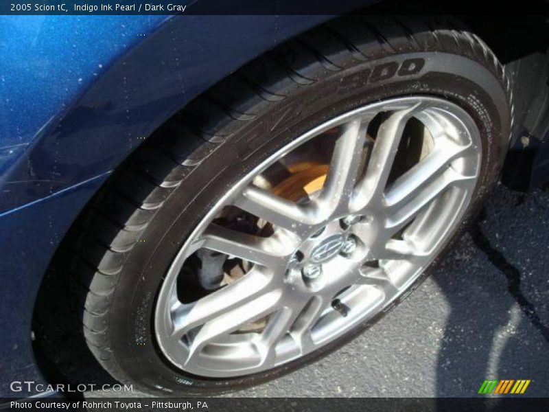 Indigo Ink Pearl / Dark Gray 2005 Scion tC