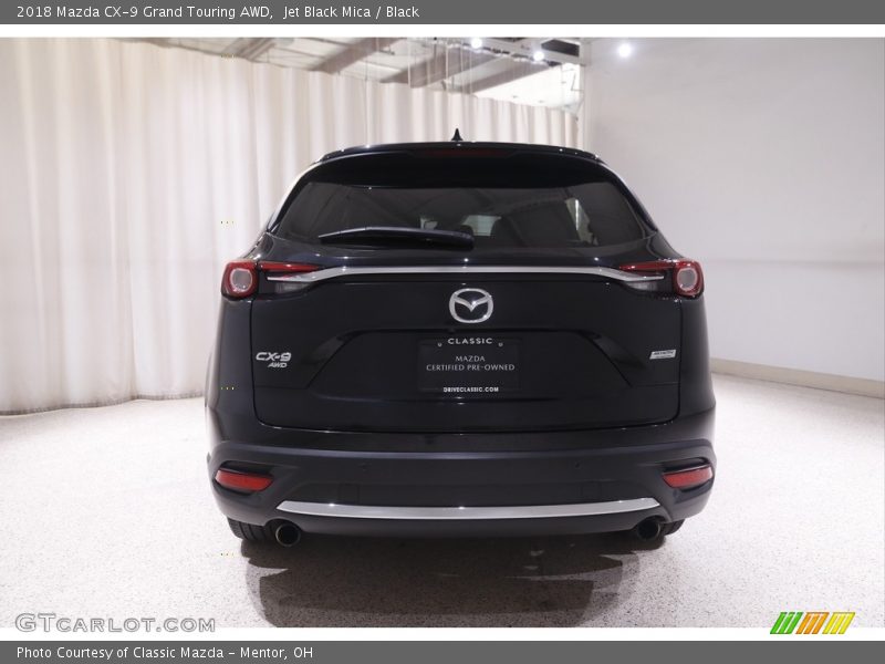 Jet Black Mica / Black 2018 Mazda CX-9 Grand Touring AWD