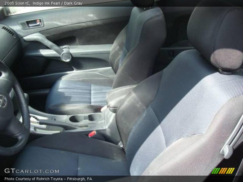 Indigo Ink Pearl / Dark Gray 2005 Scion tC