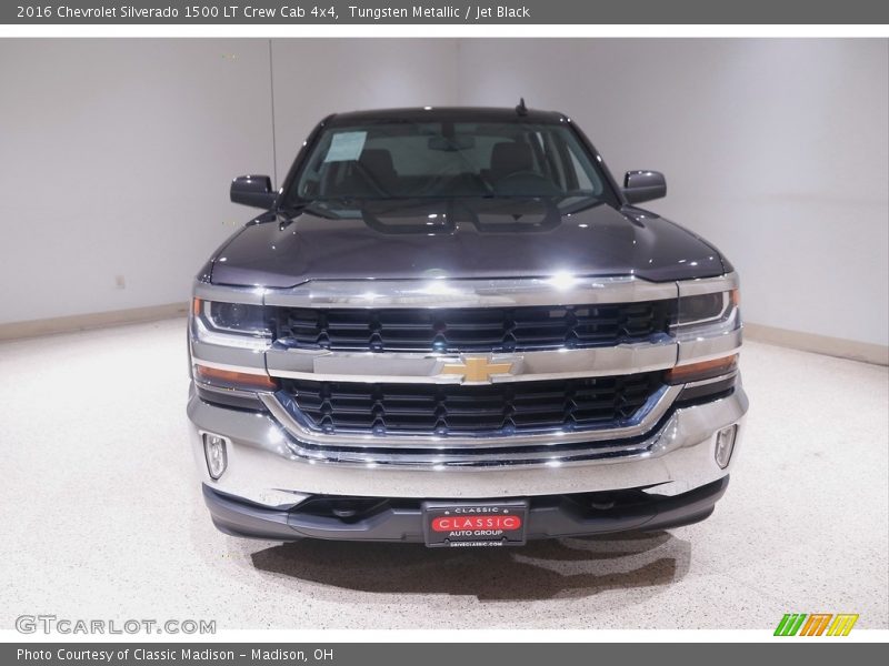 Tungsten Metallic / Jet Black 2016 Chevrolet Silverado 1500 LT Crew Cab 4x4