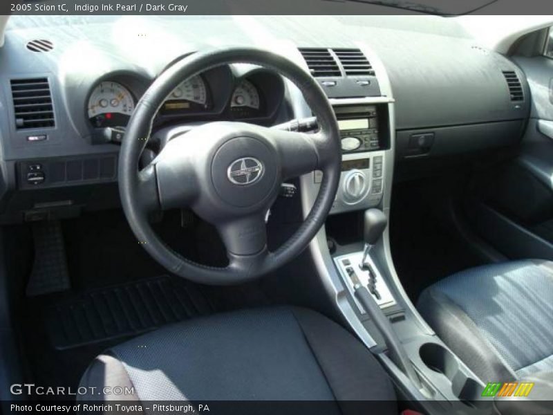 Indigo Ink Pearl / Dark Gray 2005 Scion tC