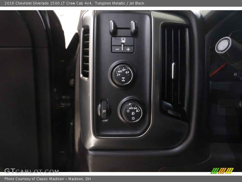 Tungsten Metallic / Jet Black 2016 Chevrolet Silverado 1500 LT Crew Cab 4x4