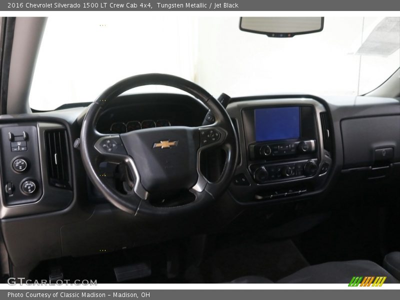 Tungsten Metallic / Jet Black 2016 Chevrolet Silverado 1500 LT Crew Cab 4x4