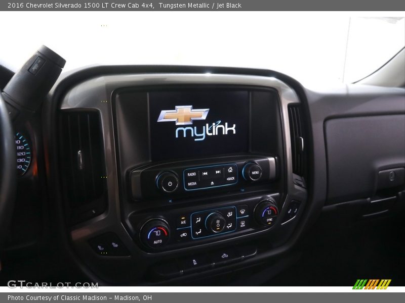 Tungsten Metallic / Jet Black 2016 Chevrolet Silverado 1500 LT Crew Cab 4x4