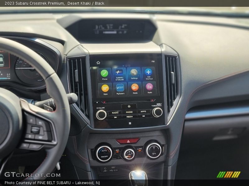 Controls of 2023 Crosstrek Premium