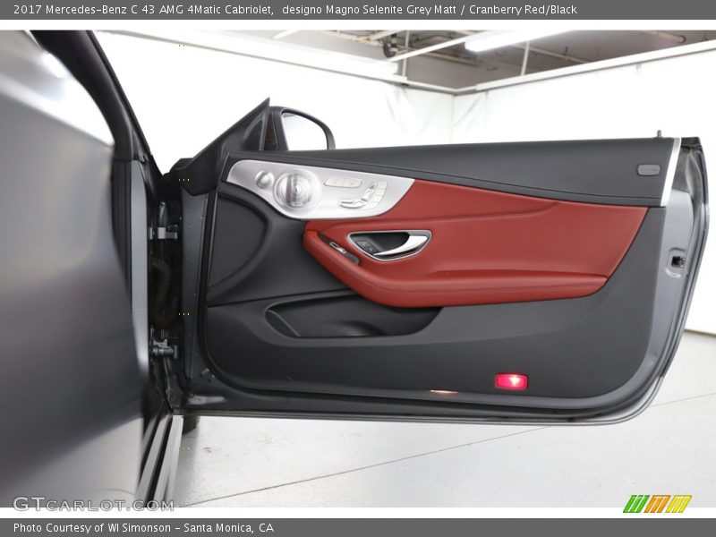 Door Panel of 2017 C 43 AMG 4Matic Cabriolet