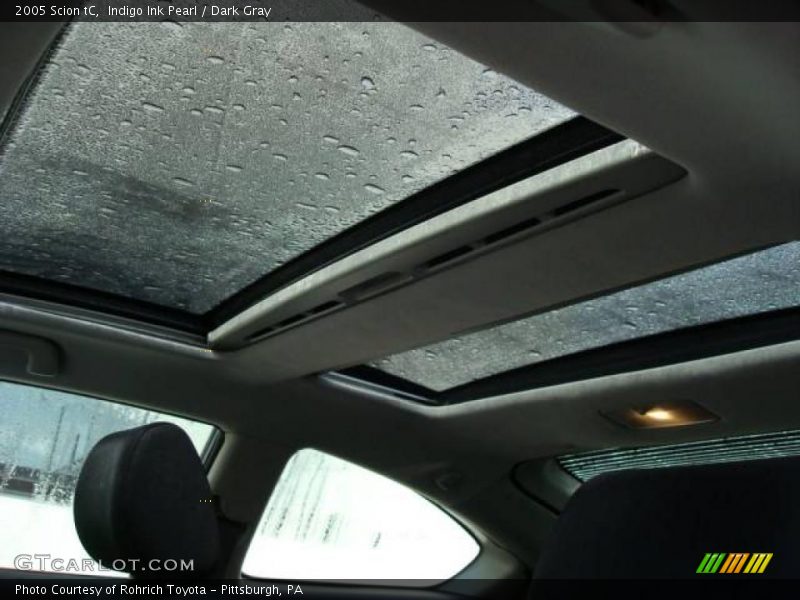 Indigo Ink Pearl / Dark Gray 2005 Scion tC