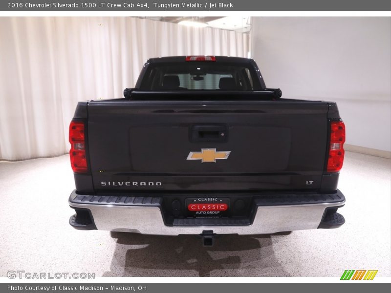 Tungsten Metallic / Jet Black 2016 Chevrolet Silverado 1500 LT Crew Cab 4x4