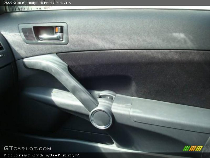 Indigo Ink Pearl / Dark Gray 2005 Scion tC