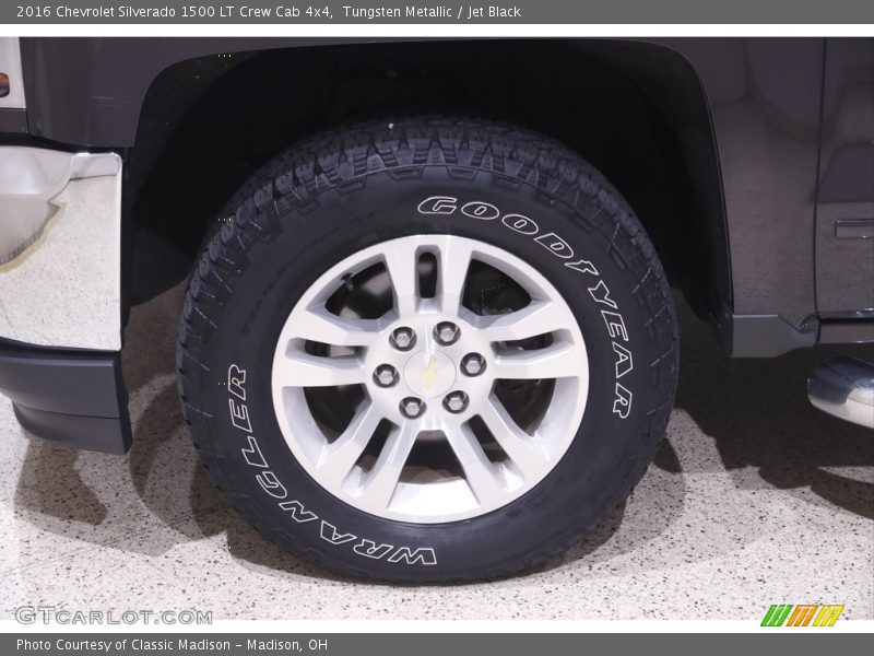 Tungsten Metallic / Jet Black 2016 Chevrolet Silverado 1500 LT Crew Cab 4x4