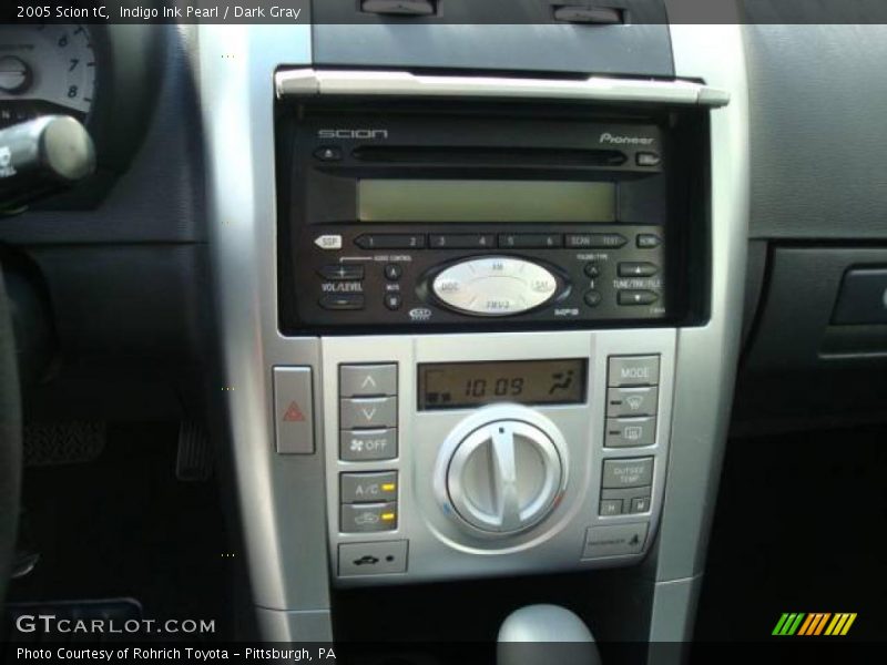Indigo Ink Pearl / Dark Gray 2005 Scion tC