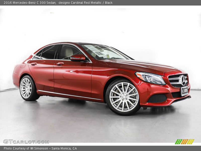  2016 C 300 Sedan designo Cardinal Red Metallic