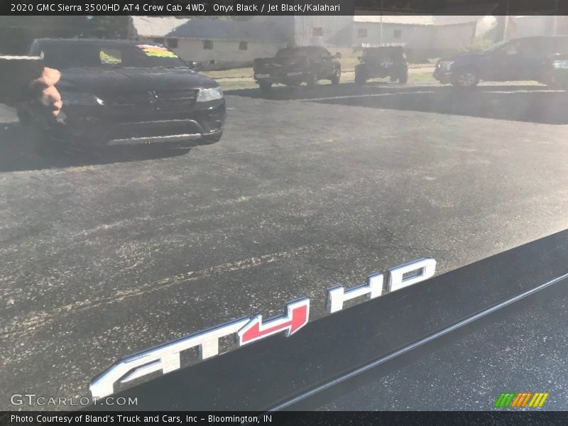 Onyx Black / Jet Black/Kalahari 2020 GMC Sierra 3500HD AT4 Crew Cab 4WD