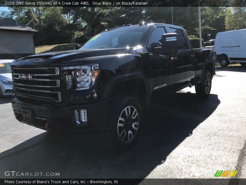 Onyx Black / Jet Black/Kalahari 2020 GMC Sierra 3500HD AT4 Crew Cab 4WD