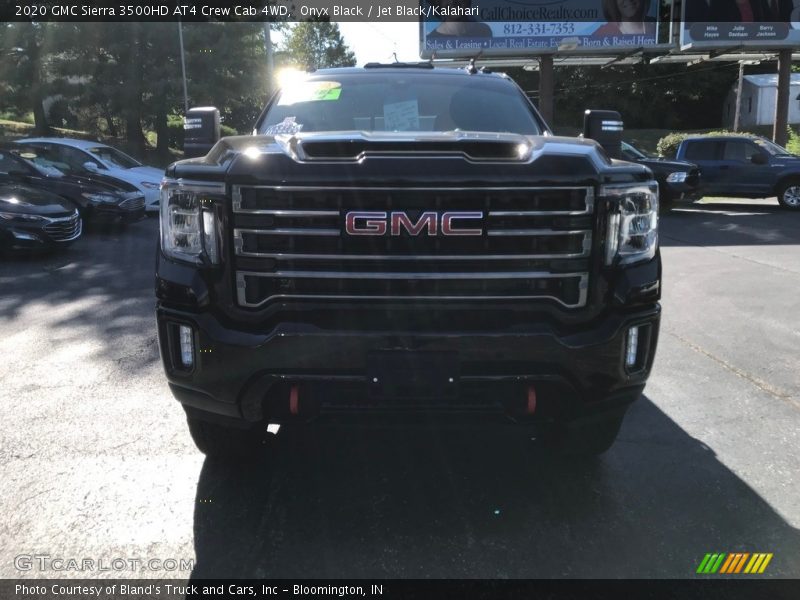 Onyx Black / Jet Black/Kalahari 2020 GMC Sierra 3500HD AT4 Crew Cab 4WD