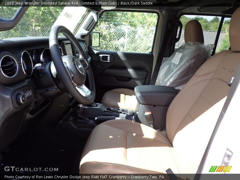 Front Seat of 2022 Wrangler Unlimited Sahara 4x4