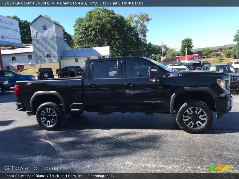 Onyx Black / Jet Black/Kalahari 2020 GMC Sierra 3500HD AT4 Crew Cab 4WD