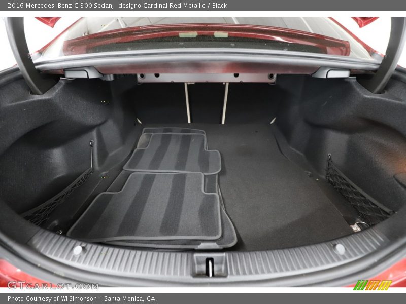  2016 C 300 Sedan Trunk
