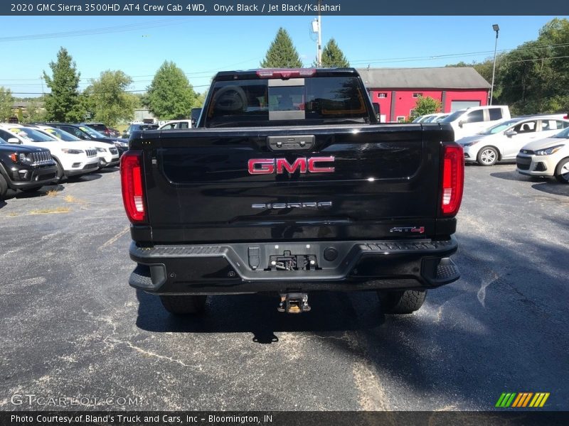 Onyx Black / Jet Black/Kalahari 2020 GMC Sierra 3500HD AT4 Crew Cab 4WD