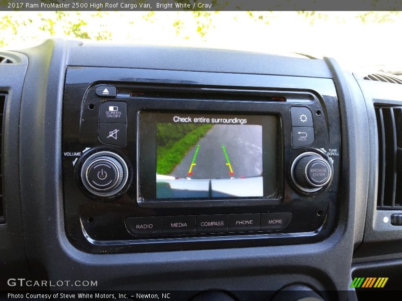 Bright White / Gray 2017 Ram ProMaster 2500 High Roof Cargo Van
