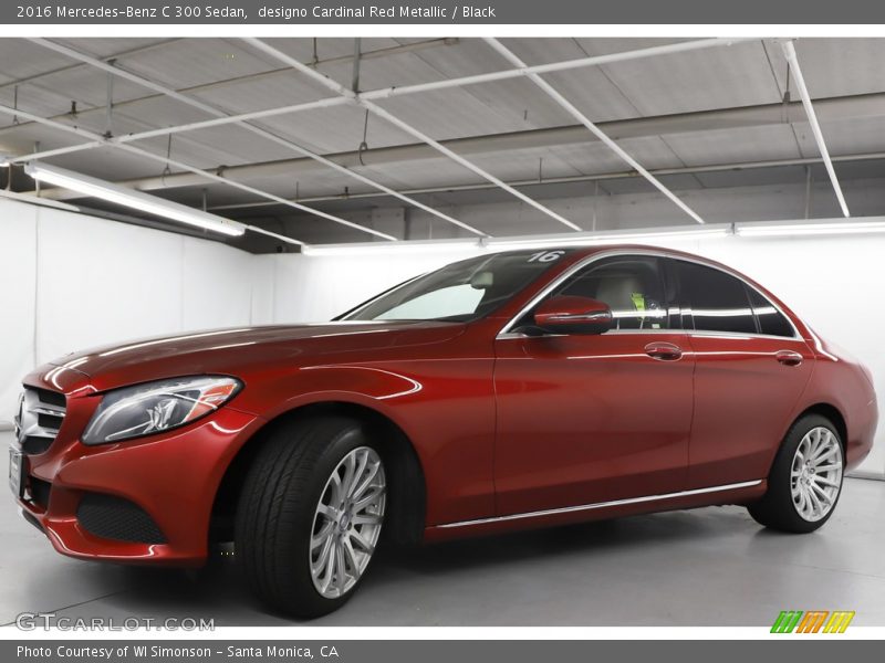 Front 3/4 View of 2016 C 300 Sedan
